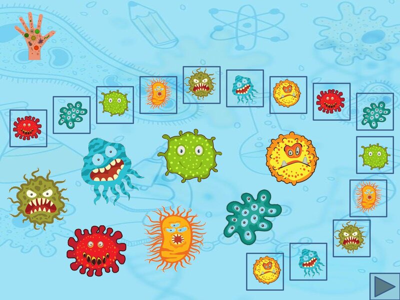 Микробы интерактивная игра-презентация